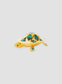Brass & Malachite Turtle Box