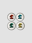 Botanist 4-Piece Canape Plate Set