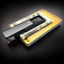 Stainless Blackout and Sandblast Money Clip
