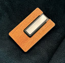 Stainless Blackout and Sandblast Money Clip