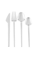 Jonathan Adler Vienna Flatware 24pc Set In Silver