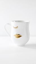 Jonathan Adler Gilded Mr. and Mrs. Muse Mug