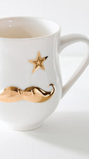 Jonathan Adler Gilded Mr. and Mrs. Muse Mug