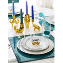 Jonathan Adler Mr. & Mrs. Muse Brass Place Card Holders - Set of 4