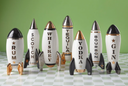 Rocket scotch decanter