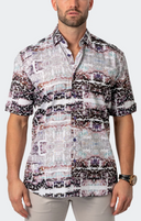 Maceo galileo glitch shirt men