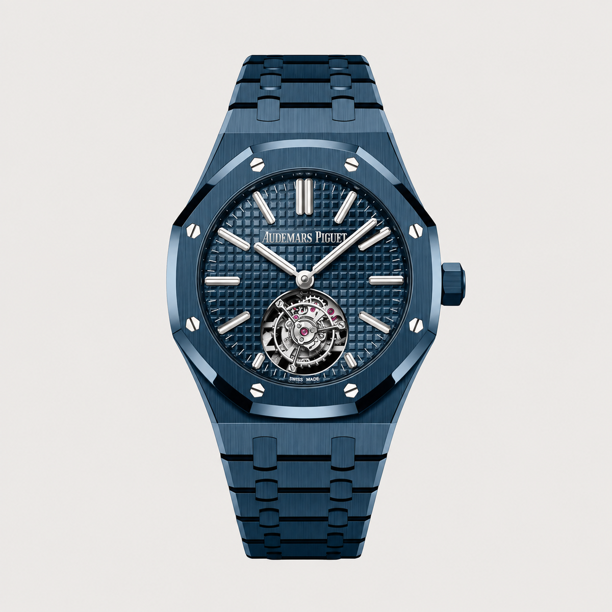 Audemars Piguet Royal Oak Selfwinding Flying Tourbillon — Bleu Nuit Ceramic