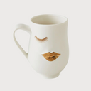 Juego de dos tazas para Mr. & Mrs. Muse bañadas en oro