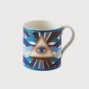 Juego de cuatro tazas de farmacéutico