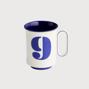 Taza con número de la suerte n.º 9 individual