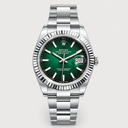 Rolex Datejust – Green Dial with Fluted Bezel