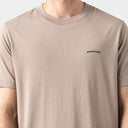 Skip T-shirt Men Taupe Gray